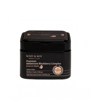 Mary&May Premium Idebenone Blackberry Complex Ampoule Mask 20ea