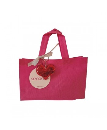 Shopping Bag Cuore Rosso