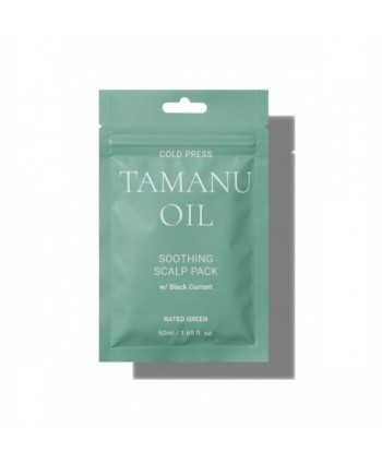 RATED GREEN Cold Press Tamanu Oil Soothing Scalp Pack 50ml