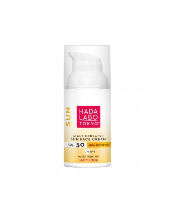 HADA LABO TOKYO Light Hydrator Sun Face Cream SPF50 High Protection UVA UVB 50ml