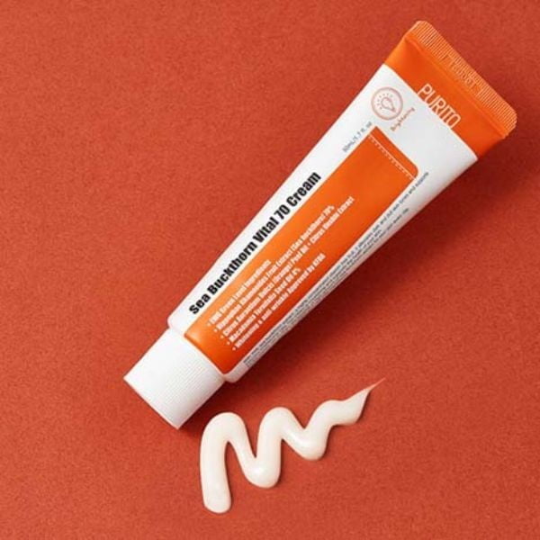 PURITO Sea Buckthorn Vital 70 Cream 50 ml 5 PURITO Sea Buckthorn Vital 70 Cream 50 ml - Crema viso