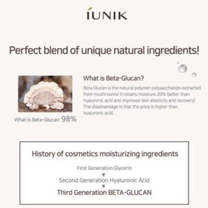 iUNIK Beta Glucan Power Moisture Serum 50 ml - Siero viso