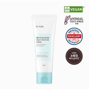 iUNIK Beta Glucan Daily Moisture Cream 60 ml - Crema viso