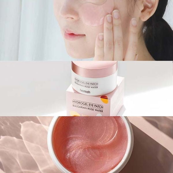 HEIMISH Hydrogel Eye Patch Bulgarian Rose Water 60 pz 4 HEIMISH Hydrogel Eye Patch Bulgarian Rose Water 60 pz - Patch occhi