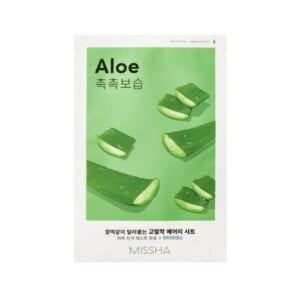 MISSHA Airy Fit Sheet Mask (Aloe) 19 g - Maschera in tessuto