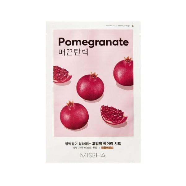 MISSHA Airy Fit Sheet Mask (Pomegranate) 19 g 1 MISSHA Airy Fit Sheet Mask Pomegranate 19 g