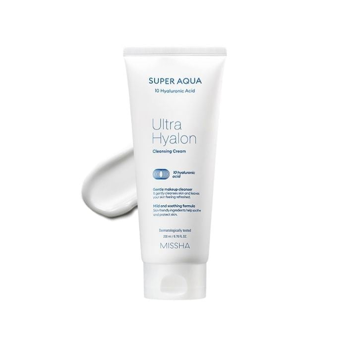 MISSHA Super Aqua Ultra Hyalron Cleansing Cream 200 ml 1 MISSHA Super Aqua Ultra Hyalron Cleansing Cream 200 ml