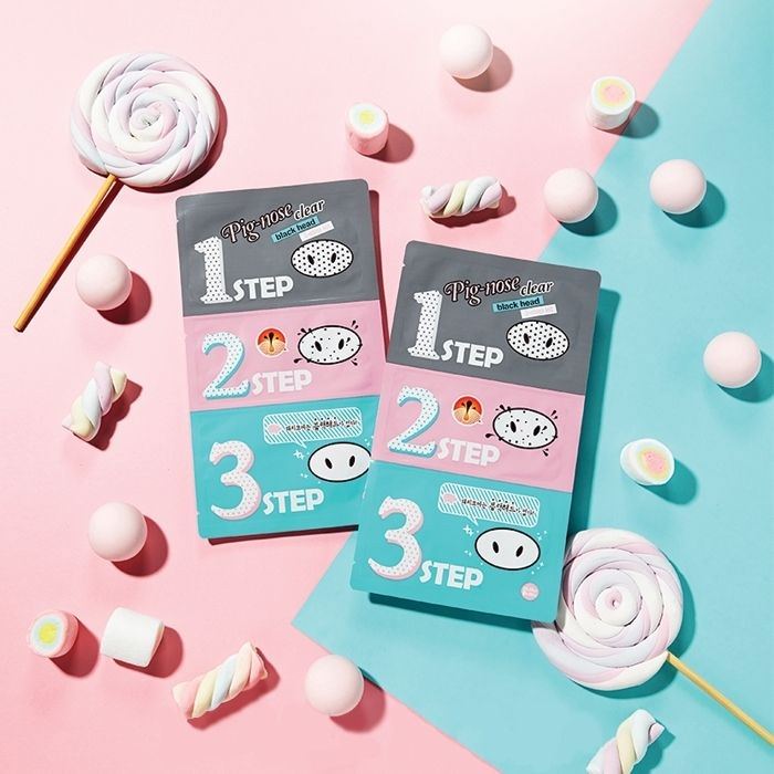 HOLIKA HOLIKA Pig Nose Clear Blackhead 3-Step Kit 8 gr - Kit punti neri 2 HOLIKA HOLIKA Pig Nose Clear Blackhead 3-Step Kit 8 gr - Kit punti neri