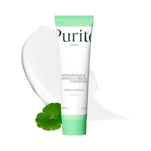 PURITO SEOUL Wonder Releaf Centella Cream Unscented 50ml 1 PURITO SEOUL Wonder Releaf Centella Cream Unscented 50ml