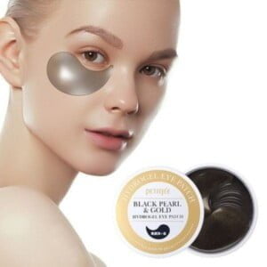 PETITFEE Black Pearl & Gold Hydrogel Eye Patch 60 pz - Patch occhi