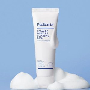 REAL BARRIER Cream Cleansing Foam texture