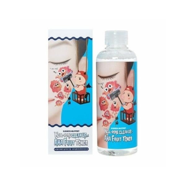 Tonici esfolianti coreani: cosa sono? 17 ELIZAVECCA Hell-Pore Clean Up AHA Fruit Toner 200ml