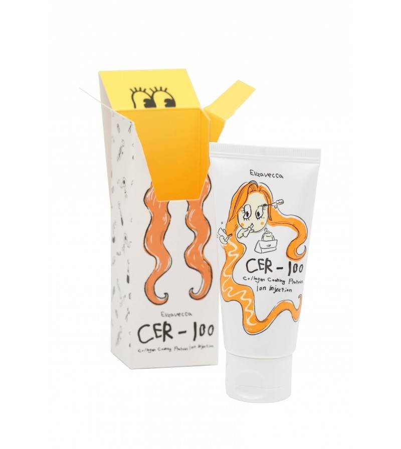 ELIZAVECCA Collagen Coating Protein Ion Injection 50ml 2 ELIZAVECCA Collagen Coating Protein Ion Injection 50ml - Essenza protettiva anti-crespo