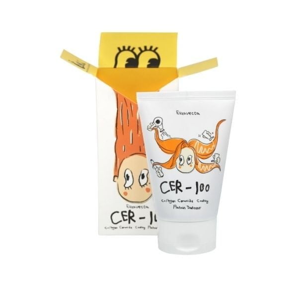 ELIZAVECCA Collagen Ceramide Coating Protein Treatment 100ml 2 ELIZAVECCA Collagen Ceramide Coating Protein Treatment 100ml - Maschera per capelli
