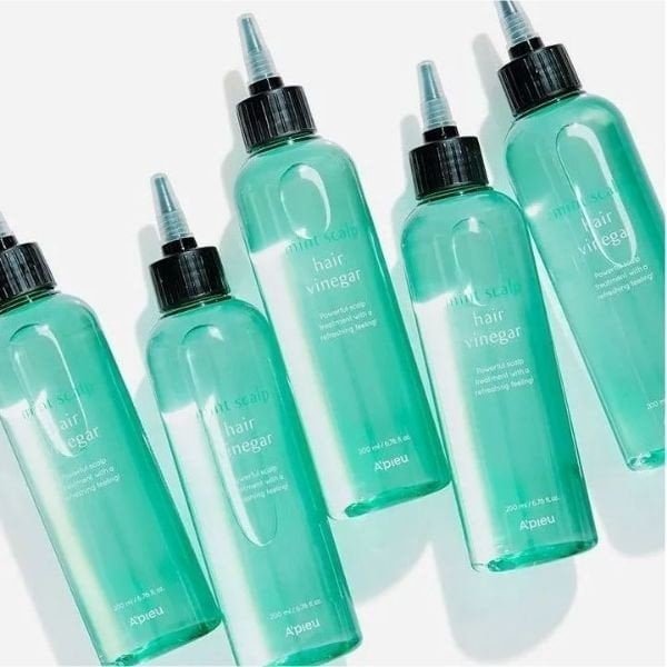 A'PIEU Mint Scalp Hair Vinegar 200ml 2 A'PIEU Mint Scalp Hair Vinegar 200ml - Lozione purificante per cuoio capelluto