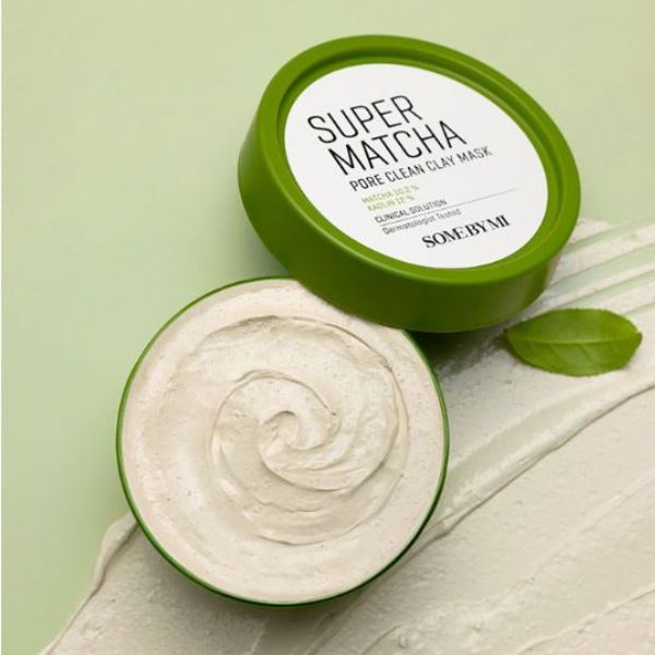 SOMEBYMI Super Matcha Pore Clean Clay Mask 100gr 2 SOMEBYMI Super Matcha Pore Clean Clay Mask texture