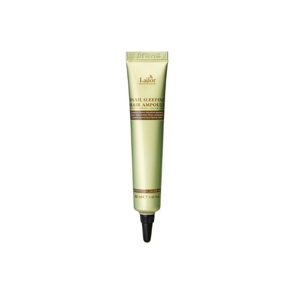 LADOR Snail Sleeping Hair Ampoule 1x20ml - Maschera per capelli 1 LADOR Snail Sleeping Hair Ampoule 1x20ml