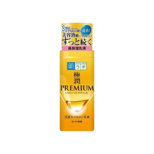 ROHTO MENTHOLATUM Hada Labo Gokujyun Premium Hyaluronic Acid Emulsion 140ml - Emulsione viso 1 ROHTO MENTHOLATUM Hada Labo Gokujyun Premium Hyaluronic Acid Emulsion 140ml
