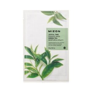 MIZON Joyful Time Essence Mask Green Tea 23g - Maschera in tessuto