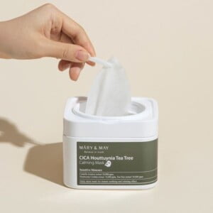 MARY & MAY CICA Houttuynia Tea Tree Calming Mask 30pcs - Maschere in tessuto 5 MARY & MAY CICA Houttuynia Tea Tree Calming Mask 30pcs - Maschere in tessuto