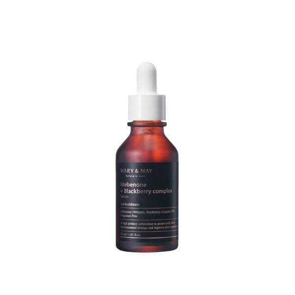 MARY & MAY Idebenone + Blackberry Complex Serum 30ml - Siero viso 1 MARY & MAY Idebenone + Blackberry Complex Serum 30ml