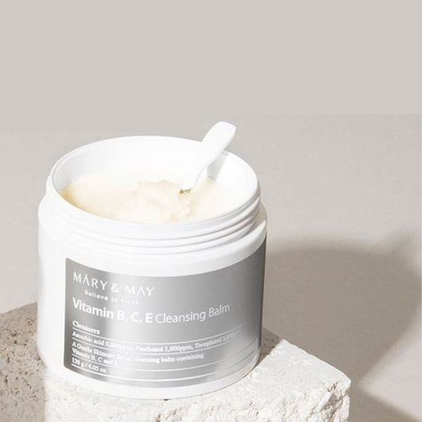 MARY & MAY Vitamine B.C.E Cleansing Balm 120g 2 MARY & MAY Vitamine B.C.E Cleansing Balm 120g - Balsamo struccante