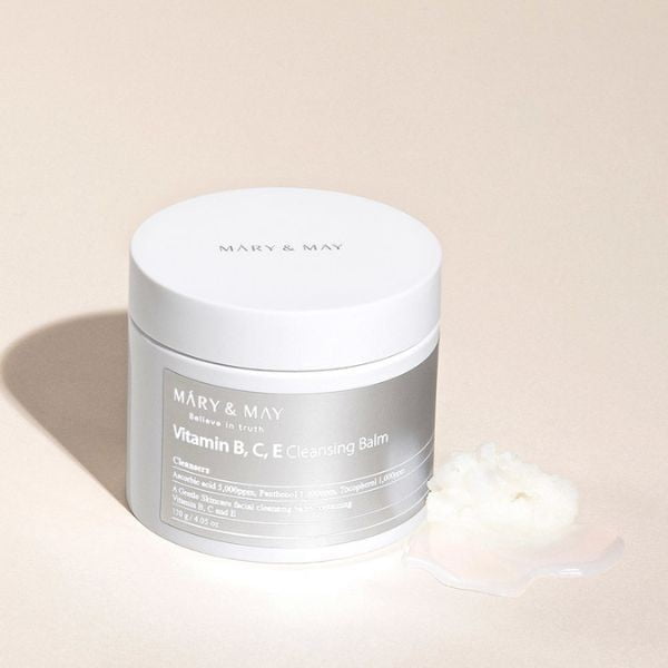 MARY & MAY Vitamine B.C.E Cleansing Balm 120g 3 MARY & MAY Vitamine B.C.E Cleansing Balm 120g - Balsamo struccante
