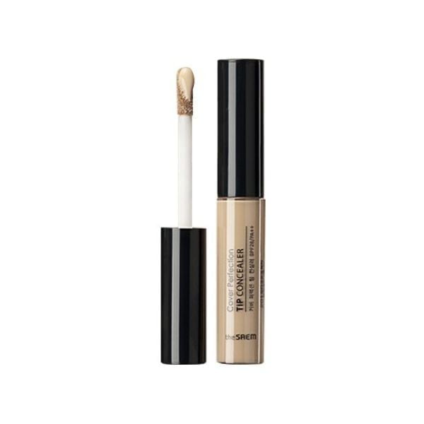 THE SAEM Cover Perfection Tip Concealer No.01 Clear Beige 6,5g 1 THE SAEM Cover Perfection Tip Concealer No.01 Clear Beige 6,5g