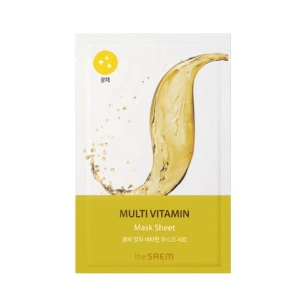 THE SAEM BIO SOLUTION Radiance Multi Vitamin Mask Sheet 20g 1 THE SAEM BIO SOLUTION Radiance Multi Vitamin Mask Sheet 20g