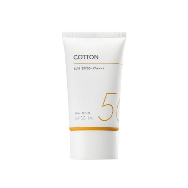 MISSHA All Around Safe Block Cotton Sun SPF50+/PA++++ 50ml - Protezione solare 1 MISSHA All Around Safe Block Cotton Sun