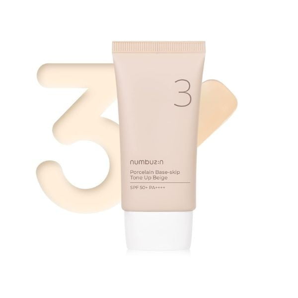 NUMBUZIN No.3 Porcelain Base-skip Tone Up Beige spf50+ pa++++ 50ml 6 NUMBUZIN No.3 Porcelain Base-skip Tone Up Beige spf50+ pa++++ 50ml