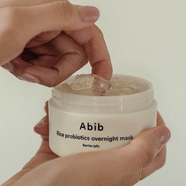 ABIB Rice Probiotics Overnight Mask Barrier Jelly 80ml 5 ABIB Rice Probiotics Overnight Mask Barrier Jelly 80ml - Sleeping mask