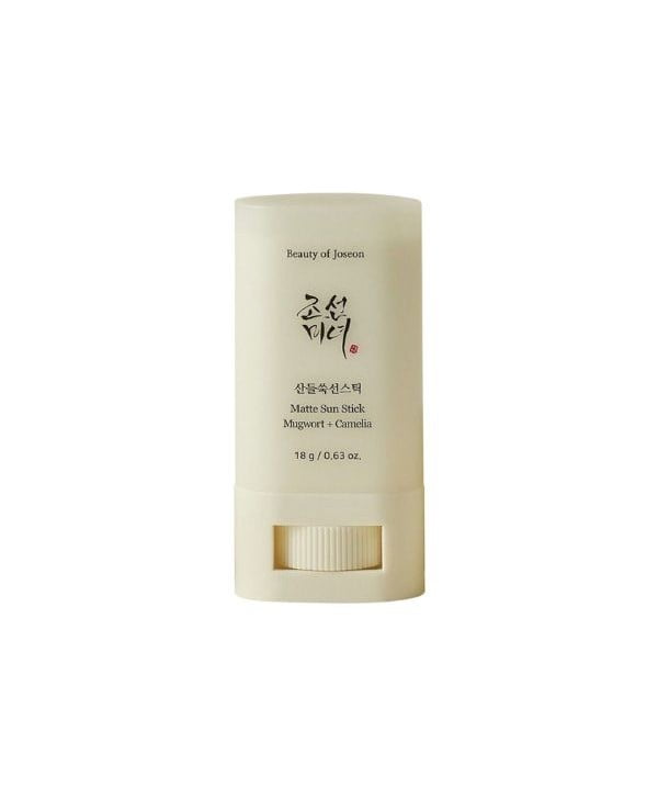 Stick solare: la protezione per le zone più fragili e delicate 4 BEAUTY OF JOSEON Matte Sun Stick : Mugwort+Camelia SPF 50+ PA++++ 18g