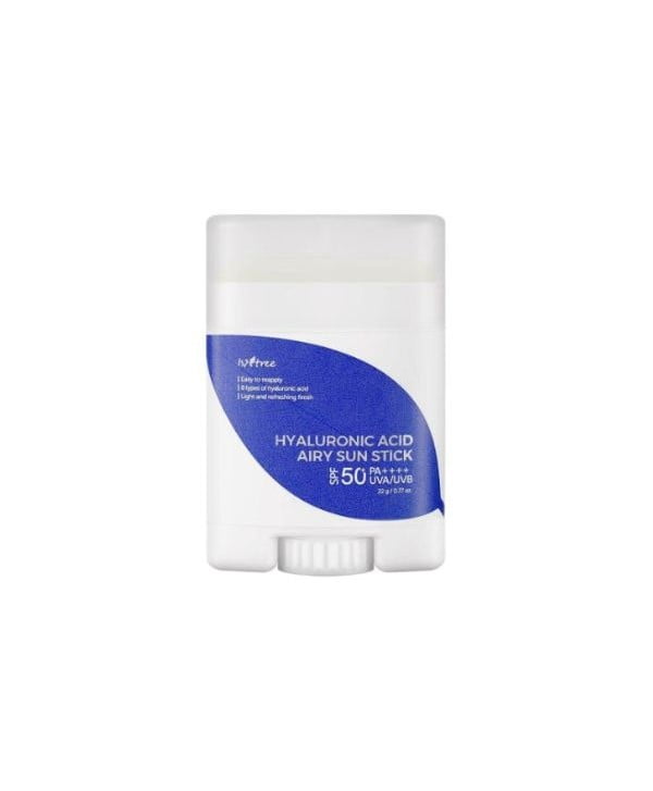 Stick solare: la protezione per le zone più fragili e delicate 5 isntree hyaluronic acid airy sun stick spf 50 pa 22g