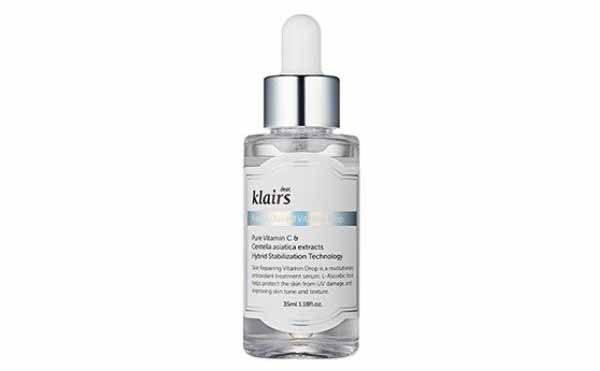 Vitamina C: effetti e benefici sulla pelle, la skincare pro-age 7 klairs siero viso freshly juiced vitamin drop 35 ml
