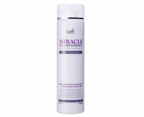 La Cheratina: soluzione ai capelli sfibrati con prodotti professionali 8 lador miracle volume essence 250 g