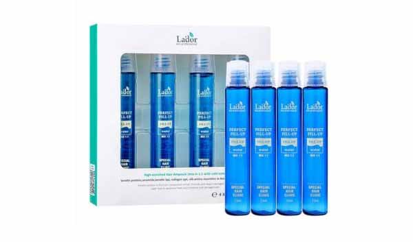 La Cheratina: soluzione ai capelli sfibrati con prodotti professionali 11 ladore perfect hair fill up 4x13 ml