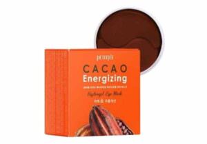 Cacao e cioccolato ingredienti golosi per la nostra pelle 5 petitfee cacao energizing hydrogel eye mask 60pcs