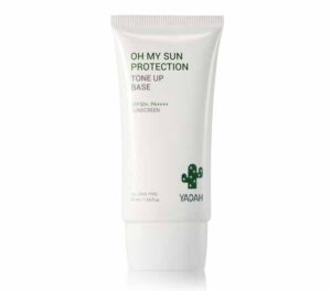 Tone-Up Cream Coreane: effetti schiarenti immediati su macchie cutanee e pigmentazioni 3 protezione-solare-yadah-oh-my-sun-protection-SPF50