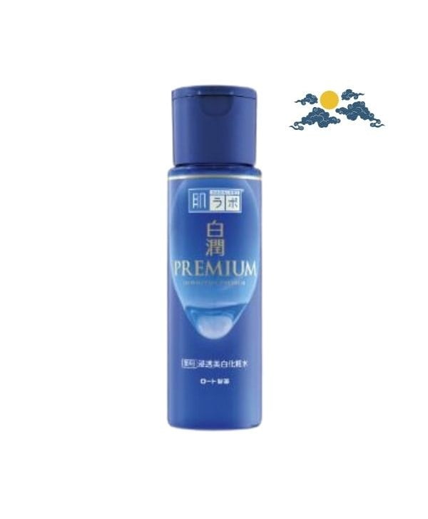 rohto mentholatum hada labo shirojyun premium whitening lotion 170ml