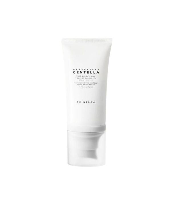 skin1004 madagascar centella tone brightening tone up sunscreen spf50pa 50ml