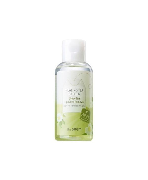 Come prendersi cura del contorno occhi 6 the saem healing tea garden green tea lip eye remover 150ml