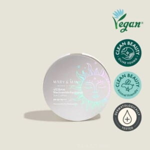 MARY & MAY Vegan Niacinamide Panthenol Sun Cushion SPF50+/PA++++ 25g - Cushion solare 12 MARY & MAY Vegan Niacinamide Panthenol Sun Cushion SPF50+/PA++++ 25g - Cushion solare