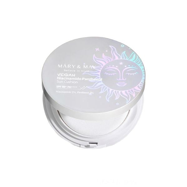 MARY & MAY Vegan Niacinamide Panthenol Sun Cushion SPF50+/PA++++ 25g - Cushion solare 1 MARY & MAY Vegan Niacinamide Panthenol Sun Cushion SPF50+/PA++++ 25g