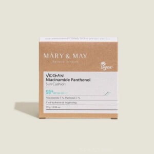 MARY & MAY Vegan Niacinamide Panthenol Sun Cushion SPF50+/PA++++ 25g - Cushion solare 14 MARY & MAY Vegan Niacinamide Panthenol Sun Cushion SPF50+/PA++++ 25g - Cushion solare