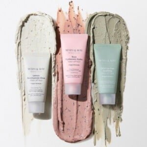 MARY & MAY CICA TeaTree Soothing Wash off Pack 30g 8 MARY & MAY CICA TeaTree Soothing Wash off Pack 30g - Esfoliante viso a risciacquo