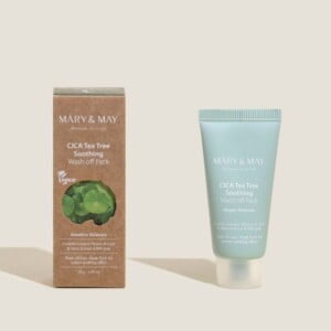 MARY & MAY CICA TeaTree Soothing Wash off Pack 30g 11 MARY & MAY CICA TeaTree Soothing Wash off Pack 30g - Esfoliante viso a risciacquo