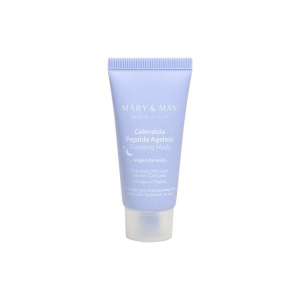 MARY & MAY Calendula Peptide Ageless Sleeping Mask 30g - Maschera notte 1 MARY & MAY Calendula Peptide Ageless Sleeping Mask 30g