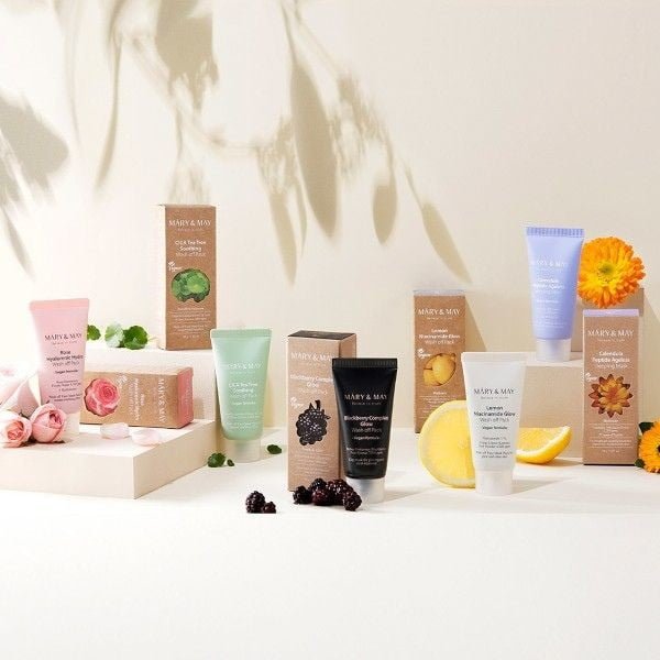 MARY & MAY Calendula Peptide Ageless Sleeping Mask 30g - Maschera notte 6 MARY & MAY Calendula Peptide Ageless Sleeping Mask 30g - Maschera notte