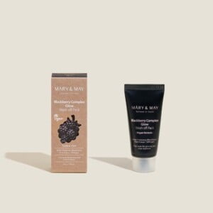 MARY & MAY Blackberry Complex Glow Wash off Pack 30g - Esfoliante viso a risciacquo